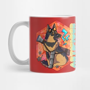 dungeons and dragons artificer dog Mug